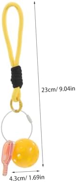 BESPORTBLE Cute Pickleball Keychain for Boys
