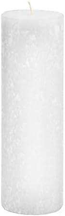 Root Candles 339147 Unscented Timberline Pillar Candle 9-Inch White