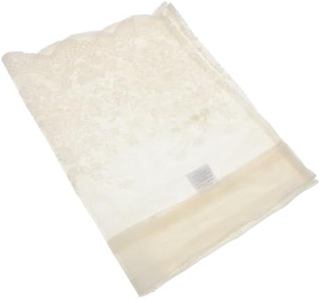 Happyyami Short Lace Window Valance Boho Decorative Curtain