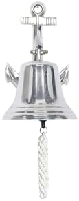 Deco 79 Wall Sculpture with Anchor Backing Silver