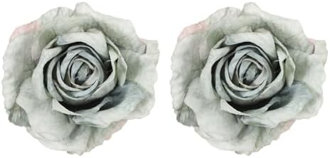 PATIKIL Rose Flower Curtain Tiebacks 2 Pcs Green Modern Holdbacks