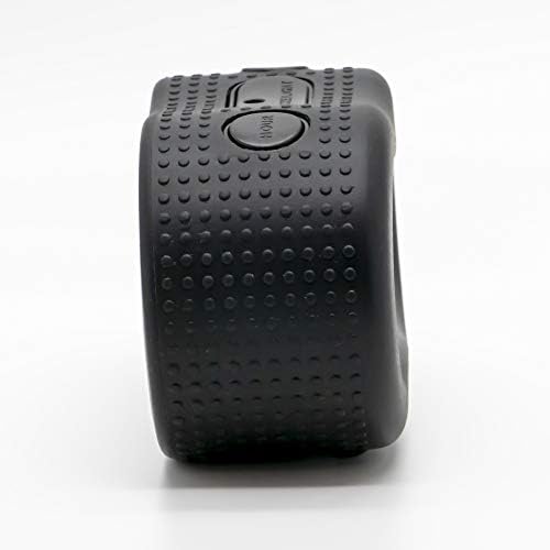 Timelink Smartlight Rubber Alarm Clock with Night Light Black
