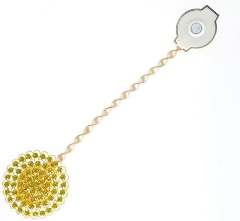 Luxury Crystal Magnetic Curtain Holdback with Flower Design
