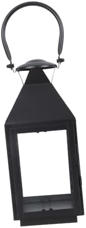Cabilock Vintage Wrought Iron Wind Lantern Candleholder