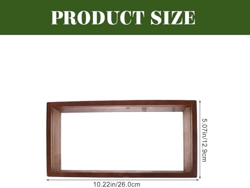 Abaodam Dried Flowers Shadow Box Frame Display Case