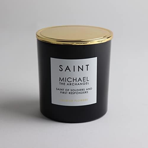 SAINT Michael The Archangel Scented Candle with Prayer Coin