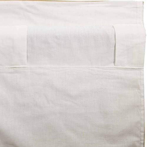 VHC Brands Flax Khaki Farmhouse Window Panels Set of 2