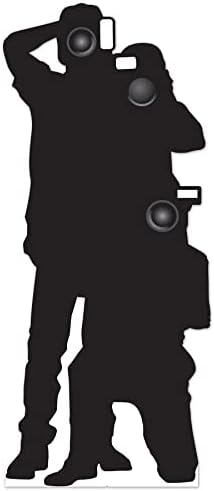 Beistle Life Size Paparazzi Stand-up with Easel 1