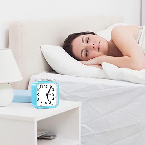 AMIR Analog Alarm Clock with Snooze and Light