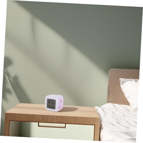 Zerodeko LED Unicorn Alarm Clock with Silent Mute Function