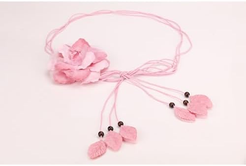 2 Pcs Pink Country Style Flower Curtain Tiebacks