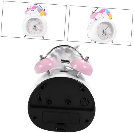 ABOOFAN Cute Unicorn Alarm Clock for Home