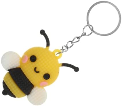 Cute Bee Keychain Backpack Keyring Party Favor
