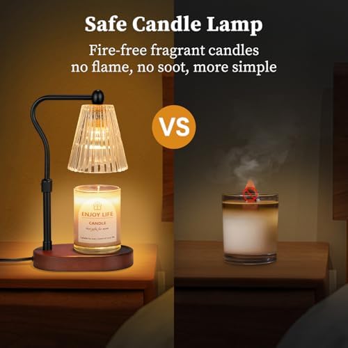 Electric Candle Warmer Lamp with Timer and Dimmer