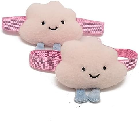 Cute Cloud Curtain Tieback 2PACK Pink Holdback