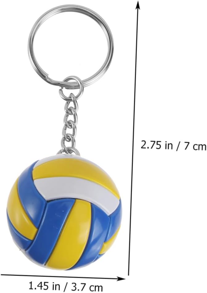 BESPORTBLE Volleyball Keychain Lightweight Sports Pendant