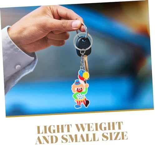 12pcs Unique Clown Key Chain for Women Party Decor