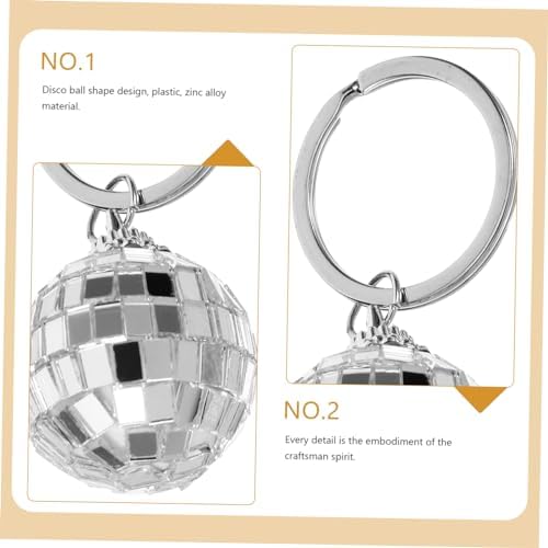 Disco Ball Keychain Pendant for Bags and Keys