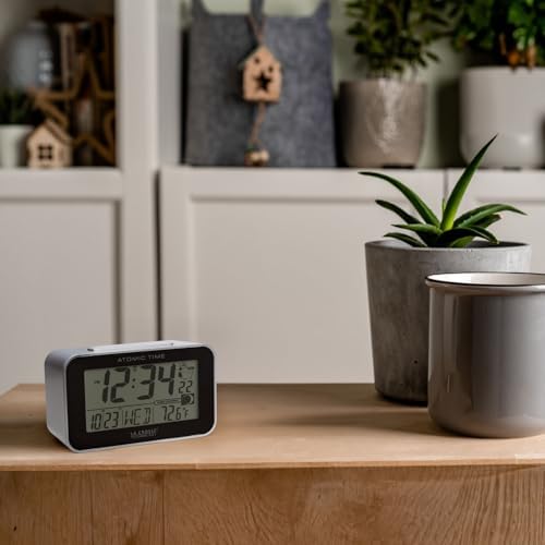 La Crosse Technology Atomic LCD Alarm Clock 617-1270