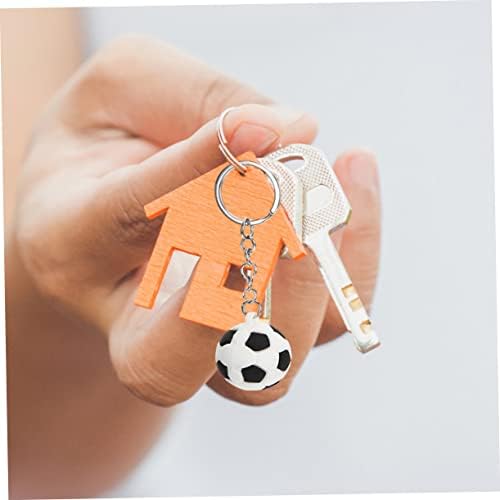 16pcs Creative Soccer Keychains for Backpacks and Sports