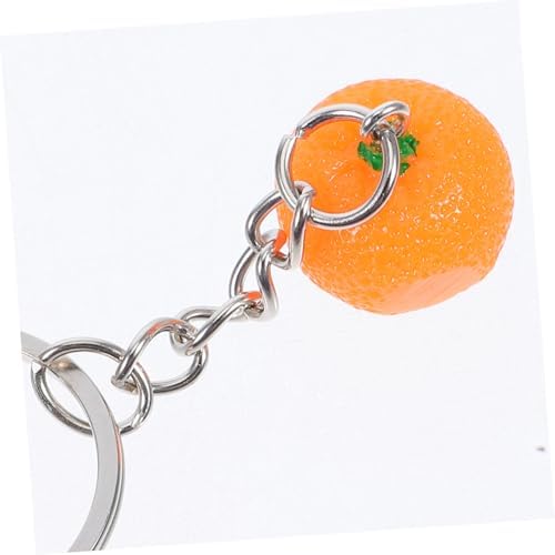 PRETYZOOM 10pcs Orange Keychain Party Favors