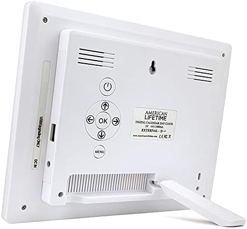 American Lifetime 2025 Large Digital Clock for Seniors