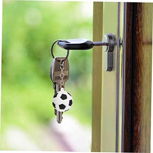 16pcs Creative Soccer Keychains for Backpacks and Sports