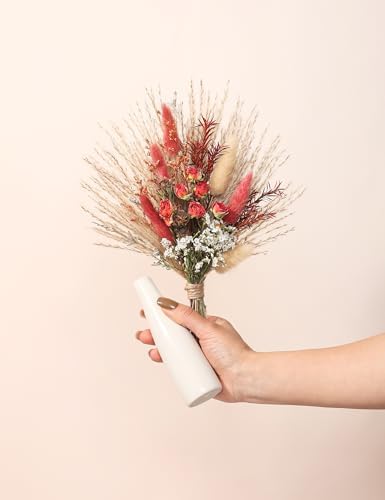 Xins Convey Dried Flower Bouquet with Vase