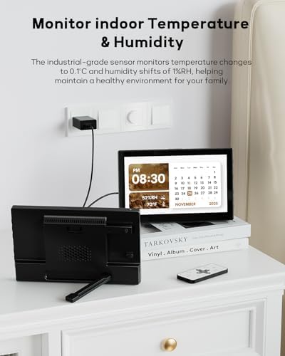 101 Inch Digital Clock with Date Day and Custom Schedules