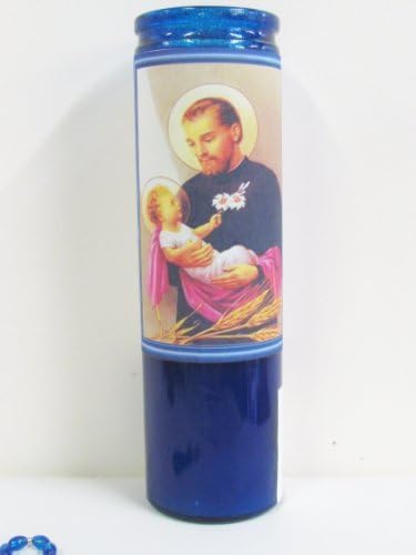St Cayetano Prayer Chaplet with Candle and Prayer Card