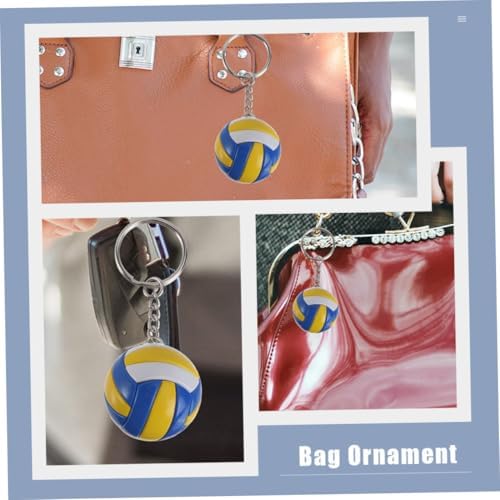 BESPORTBLE Volleyball Keychain Lightweight Sports Pendant