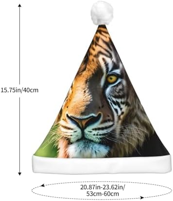 African Animals Print Christmas Party Hat with LED Lights