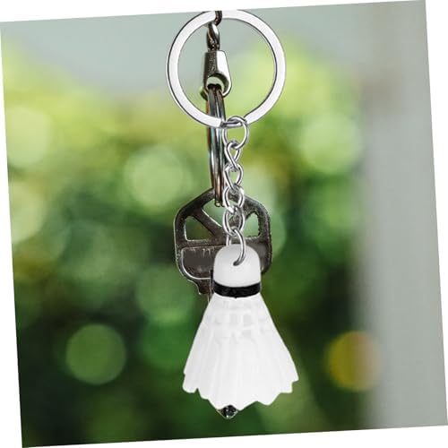 Badminton Keychain Charms Set for Players and Backpack Accessories