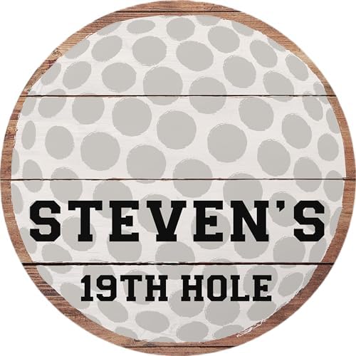Personalization Universe Golf Ball Personalized Wall Art