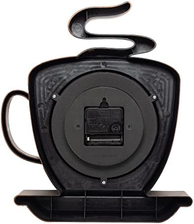 Park Madison Coffee Cappuccino 125 Inch Wall Clock