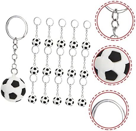 Soccer Themed Keychain for Boys and Girls Keyring