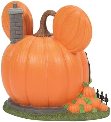 Department 56 Disney Halloween Pumpkin Town House Light Building