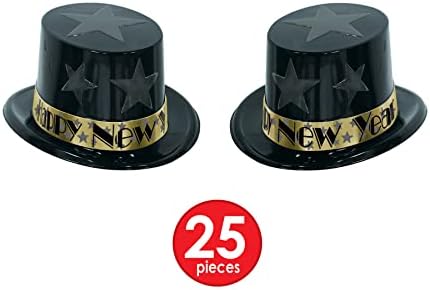 Beistle Gold New Year Star Party Kit for 50