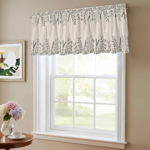 Thanksgiving Plant Valance Set for Windows