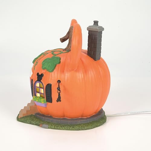 Department 56 Disney Halloween Pumpkin Town House Light Building