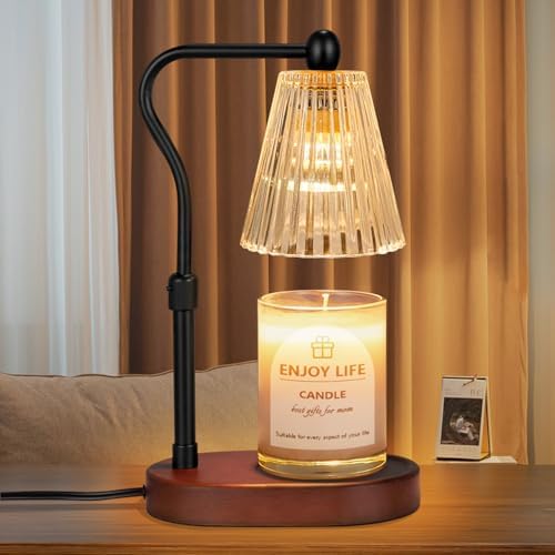 Electric Candle Warmer Lamp with Timer and Dimmer