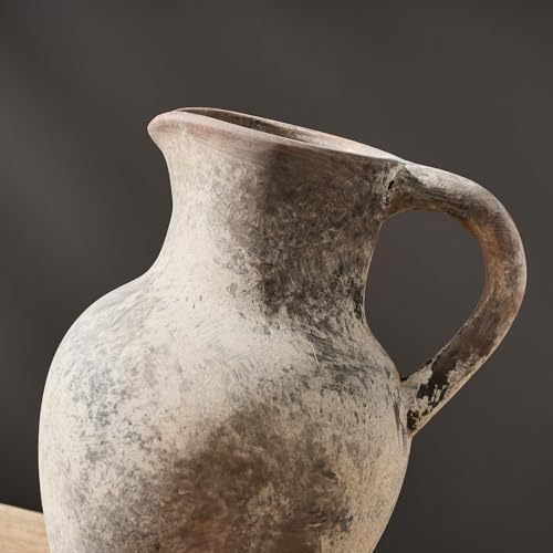 SIDUCAL Ceramic Rustic Farmhouse Vase Set