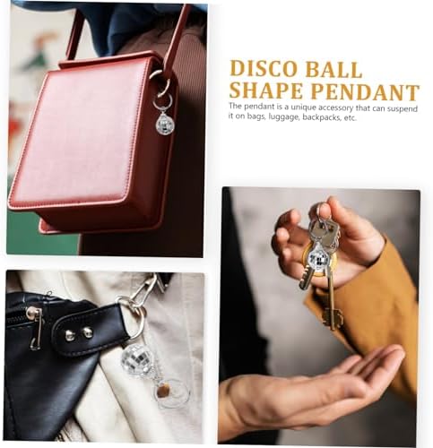 Disco Ball Keychain Pendant for Bags and Keys