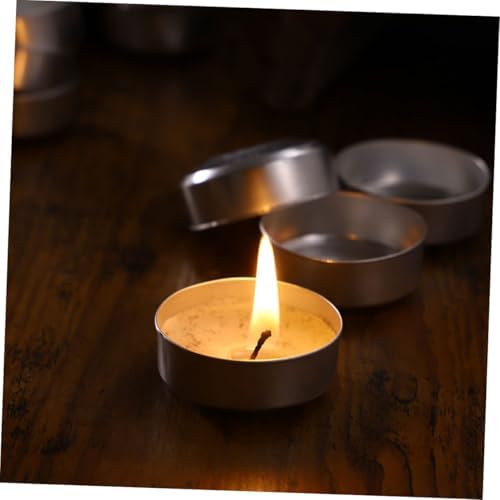 150pcs Reusable Aluminum Candle Tins for DIY and Decor