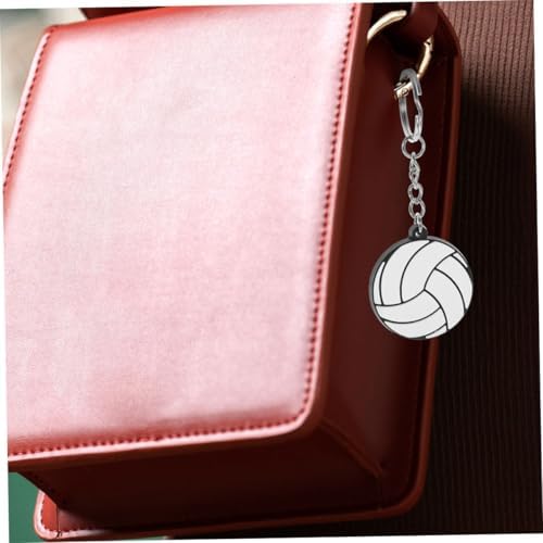 Volleyball Keychain Sports Party Favor Lightweight Keyring for Backpacks