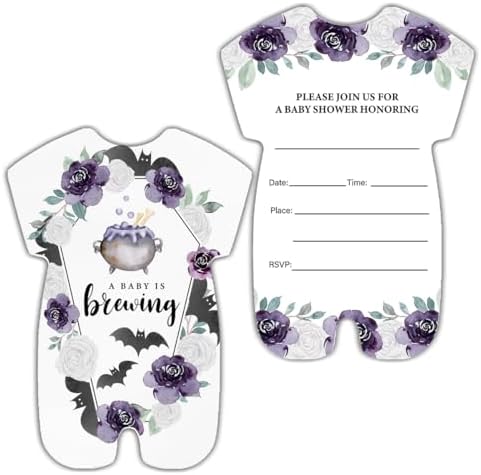 Magic Wizard Baby Shower Invitations With Envelopes 20 Count