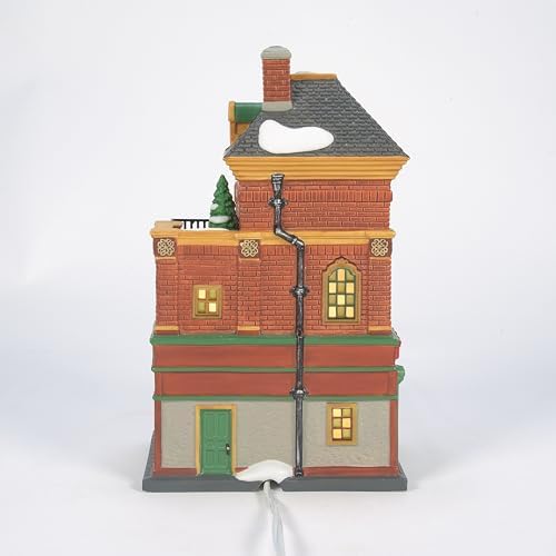 Department 56 Christmas in the City Village Murphys Irish Pub Light House