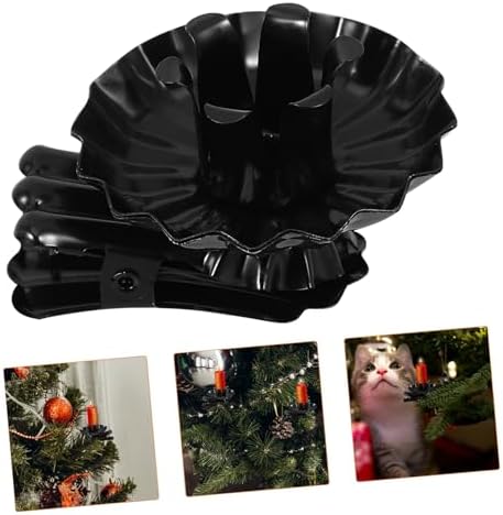 STOBAZA 10pcs Metal Candle Clips for Christmas Tree