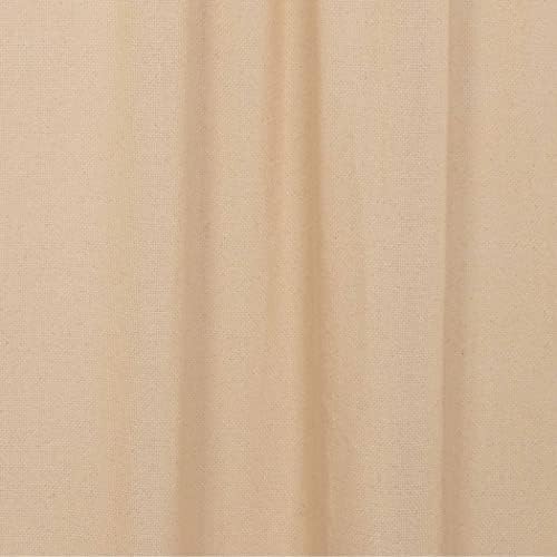 VHC Brands Farmhouse Swag Curtains Pair Tan Rod Pocket Distressed