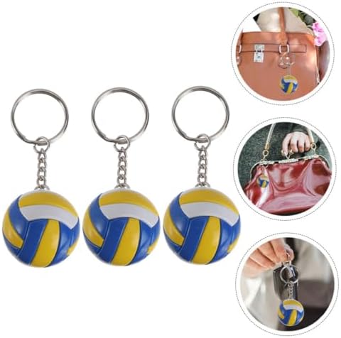 Adorable Volleyball Keychain Pendant for Fans and Players